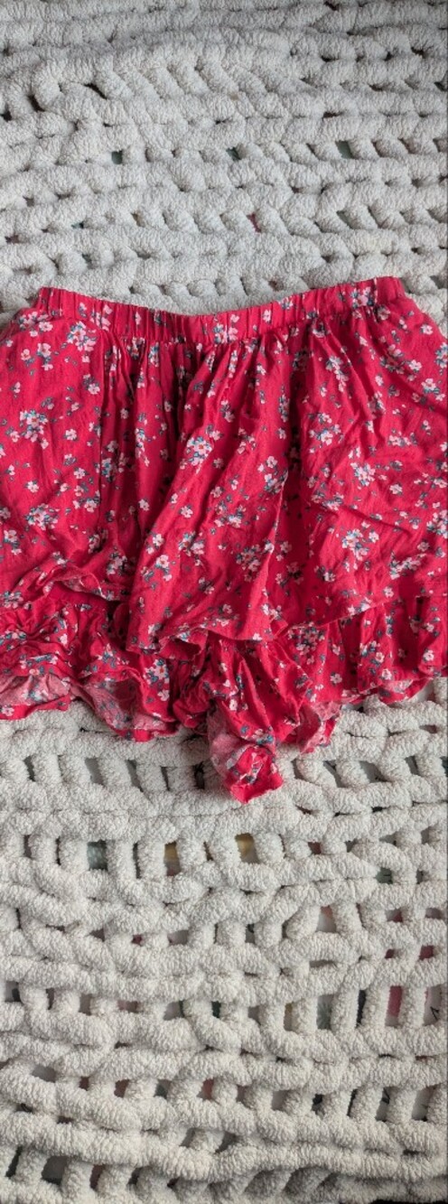 Old Navy Red Floral Girls' Skort